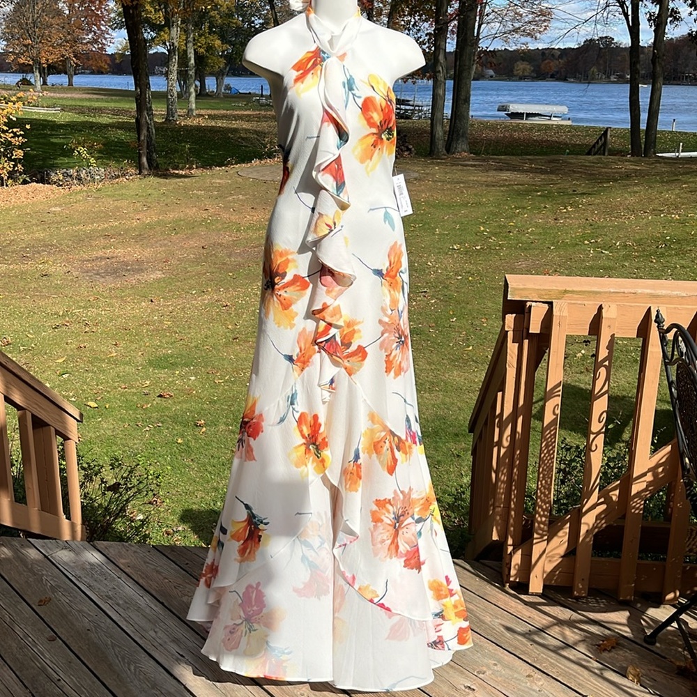 NWT Premier Amour sexy mermaid gown 16